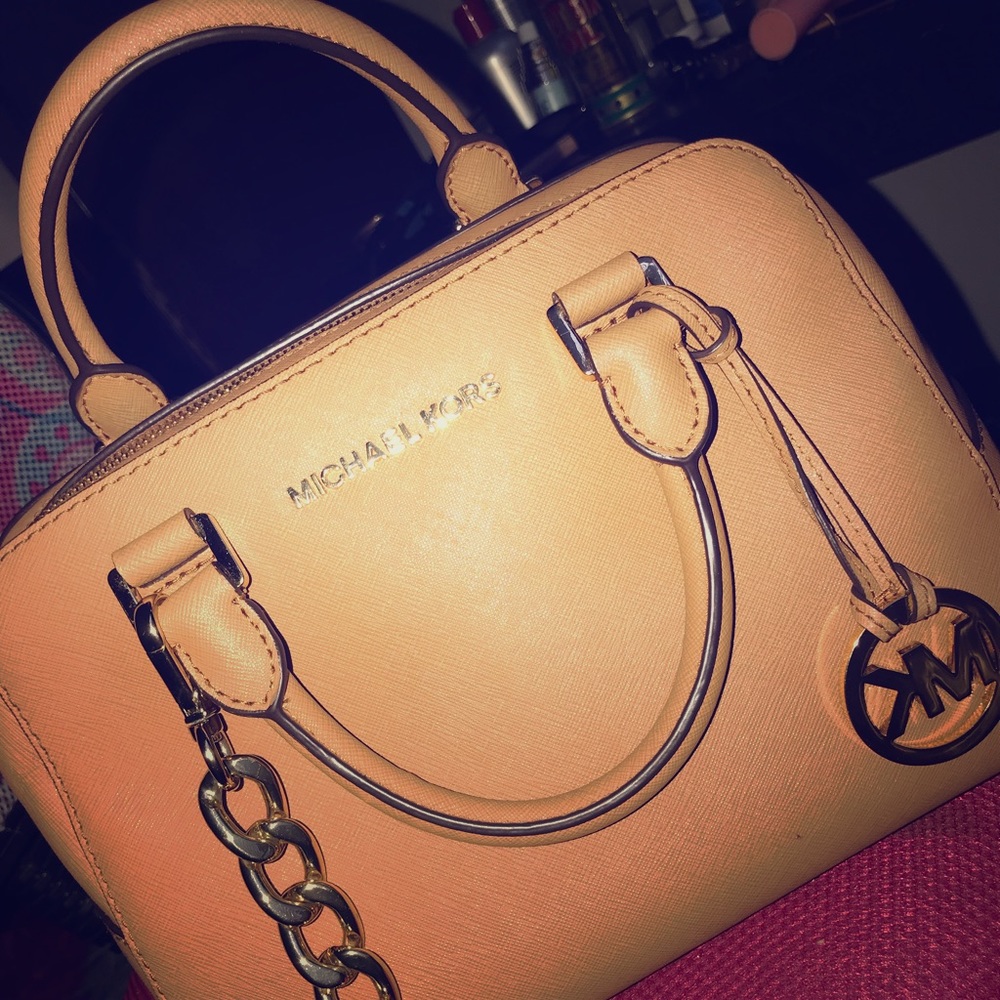Michael Kors Tan Crossbody Purse